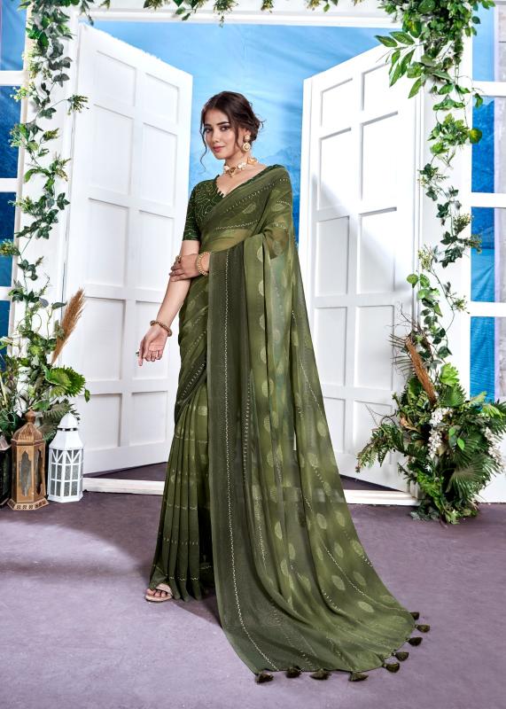 Stavan Jhanka catalog indiamart saree surat
