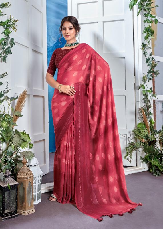 Stavan Jhanka catalog indiamart saree surat