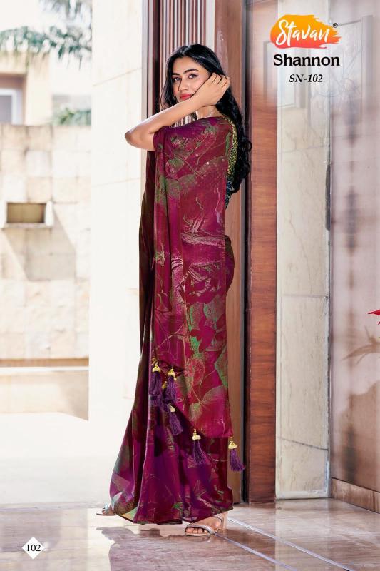 Stavan Shannon catalog wholesale saree market near me