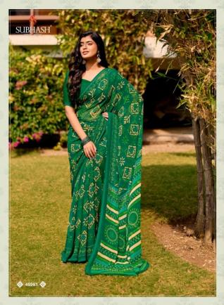 Subhash Homemaker catalog casual sarees wholesale in surat