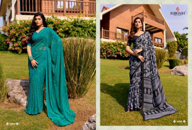 Subhash Homemaker catalog casual sarees wholesale in surat