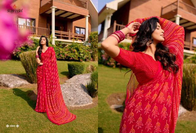 Subhash Homemaker catalog casual sarees wholesale in surat