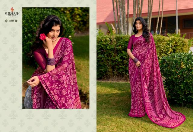 Subhash Homemaker catalog casual sarees wholesale in surat