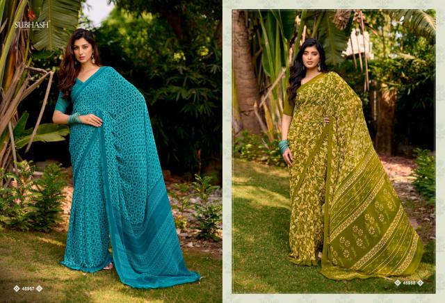 Subhash Homemaker catalog casual sarees wholesale in surat