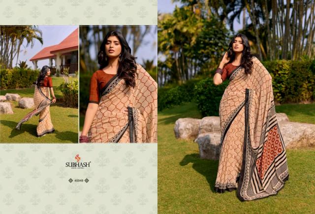 Subhash Homemaker catalog casual sarees wholesale in surat