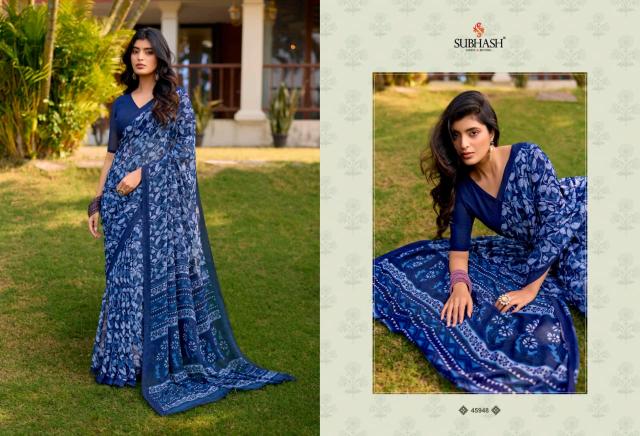 Subhash Homemaker catalog casual sarees wholesale in surat