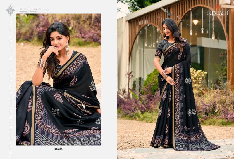 Subhash Paalika catalog casual sarees from surat