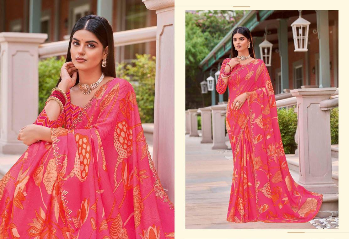 Subhash Ramisha vol 2 catalog rd saree surat