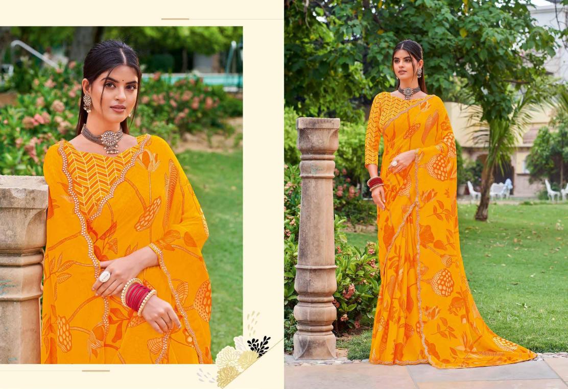 Subhash Ramisha vol 2 catalog rd saree surat