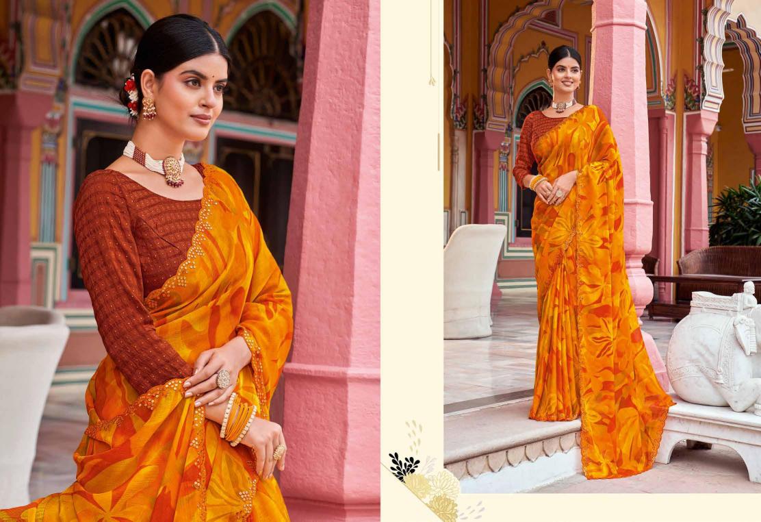 Subhash Ramisha vol 2 catalog rd saree surat