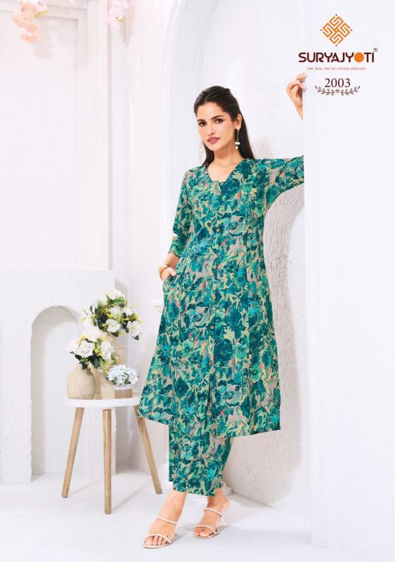 Suryajyoti Prapti Vol-2 – Long Princess Cut Cord Set - Wholesale Catalog