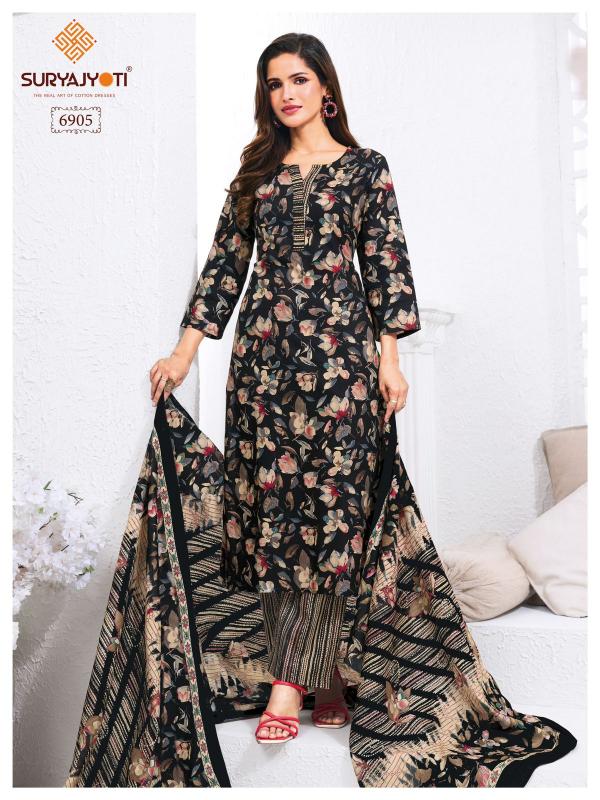 Suryajyoti Trendy Cotton Vol-69 – Kurti Pant With Dupatta - Wholesale Catalog