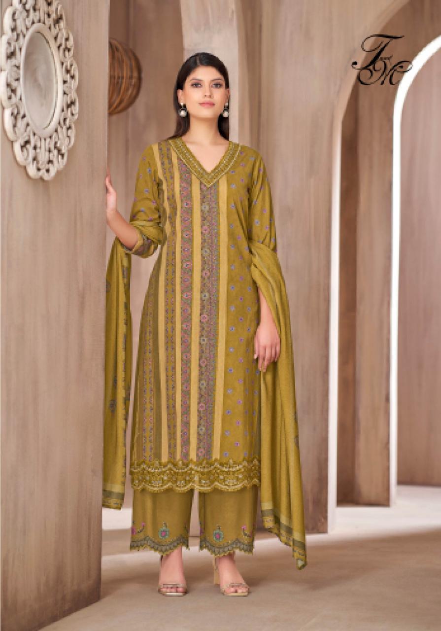 T&M Ishika catalog wholesale dealers in salwar kameez surat