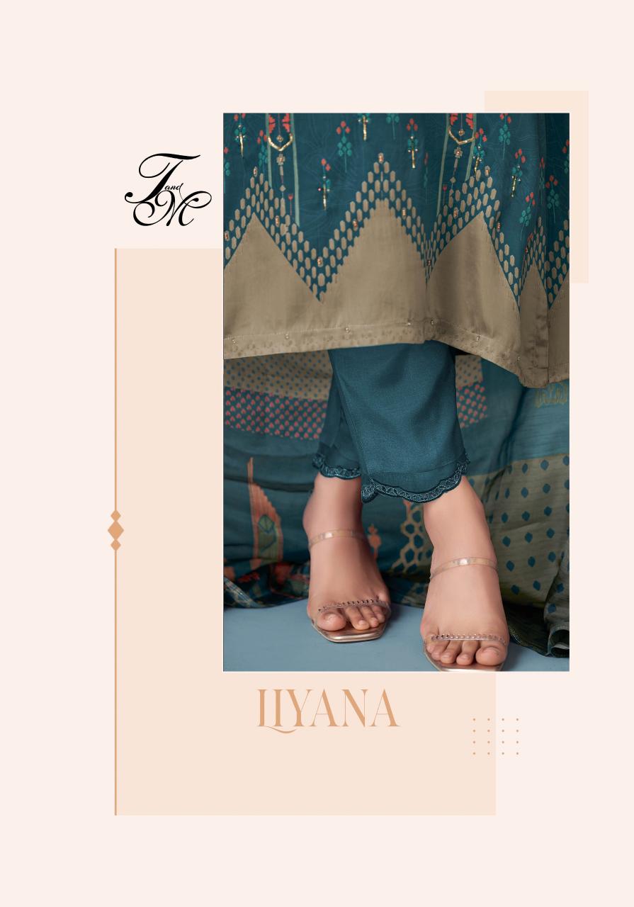 T&M Liyana catalog salwar kameez wholesalers