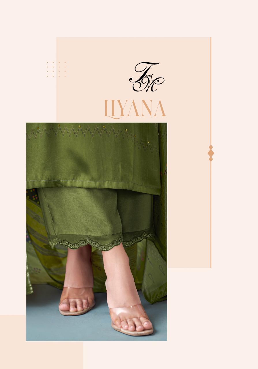 T&M Liyana catalog salwar kameez wholesalers