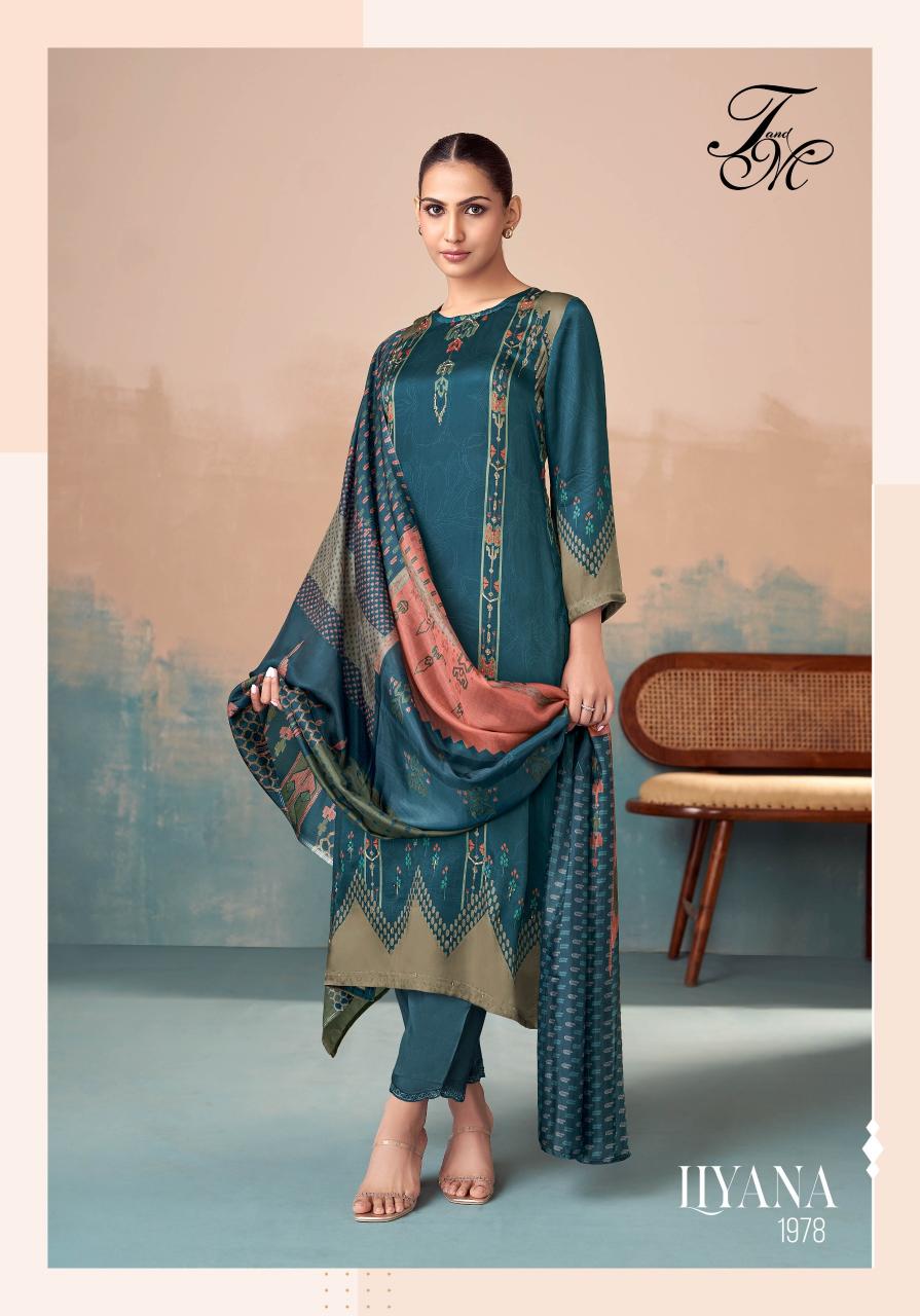 T&M Liyana catalog salwar kameez wholesalers