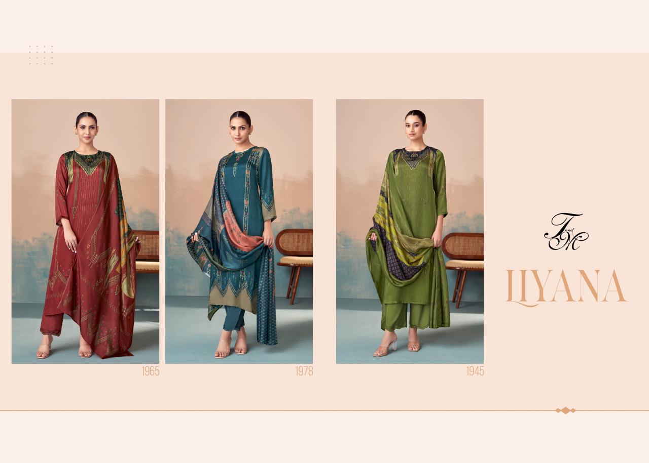 T&M Liyana catalog salwar kameez wholesalers