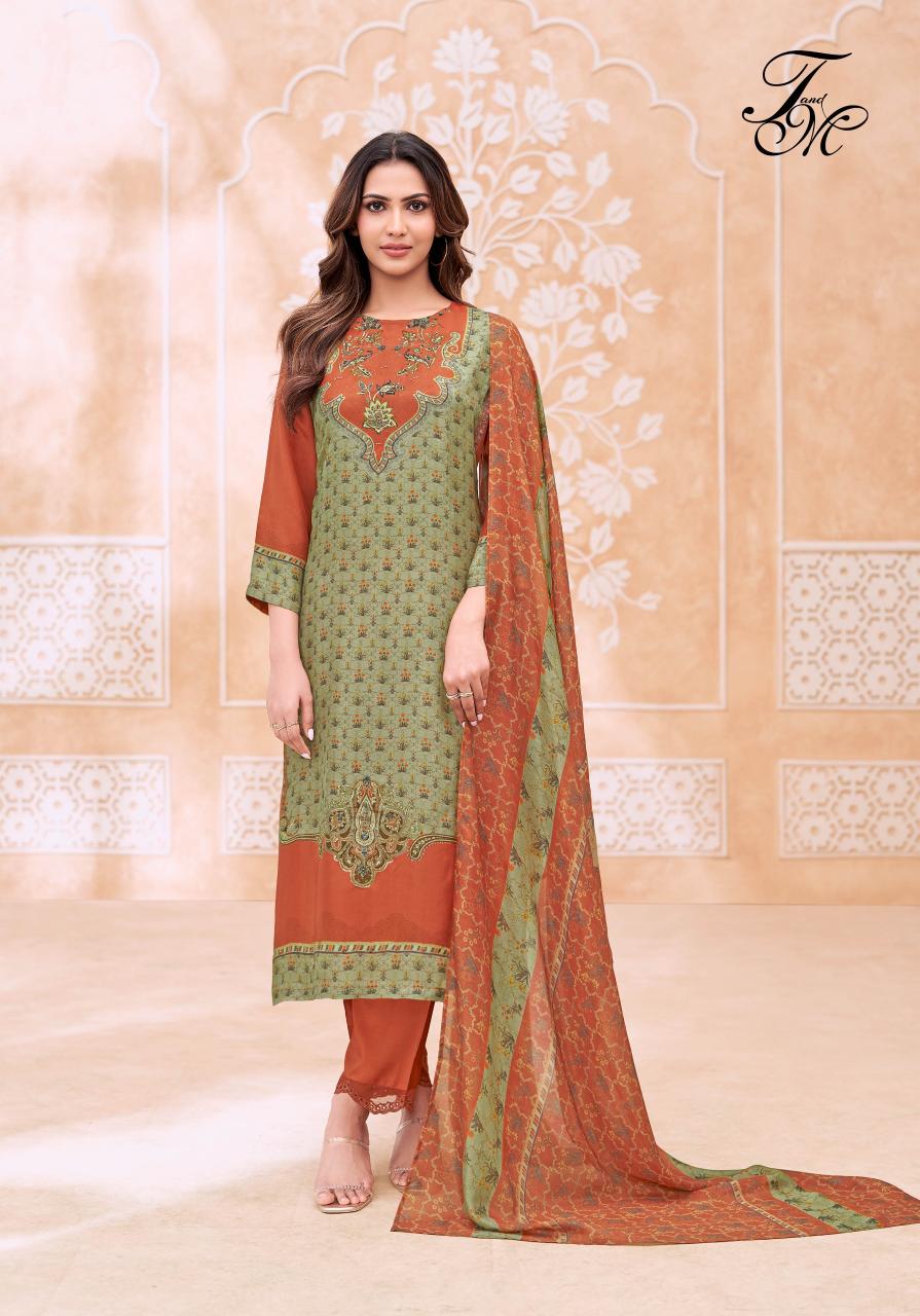 T&M Riwaaz catalog designer salwar suit wholesale