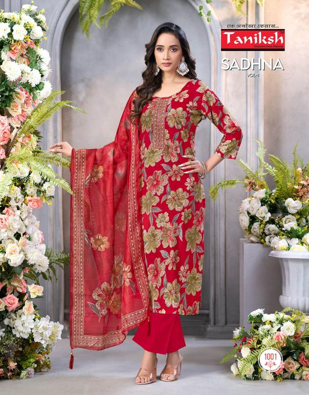 Taniksh Sadhna Vol 1 catalog anuswara kurtis wholesale