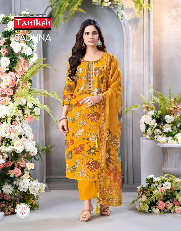 Taniksh Sadhna Vol 1 catalog anuswara kurtis wholesale