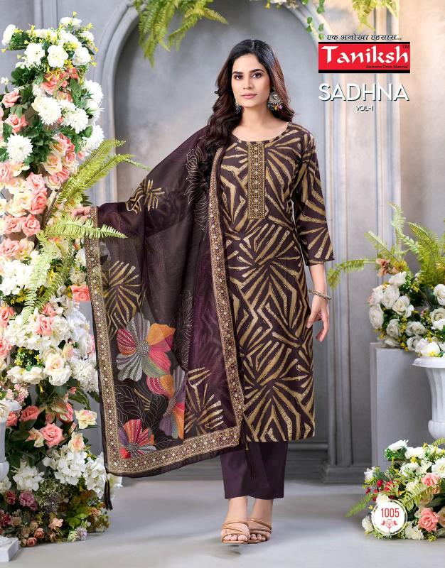 Taniksh Sadhna Vol 1 catalog anuswara kurtis wholesale