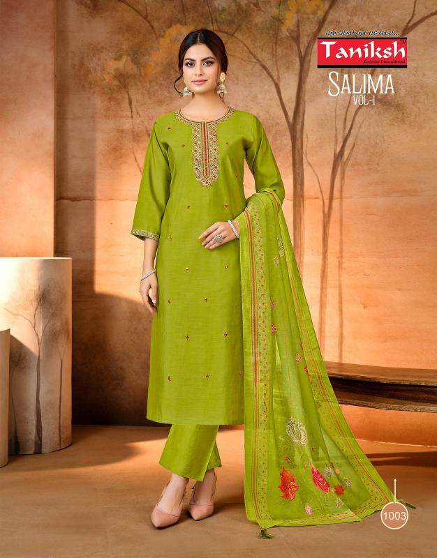 Taniksh Salima Vol 1 catalog w brand kurtis wholesale in mumbai