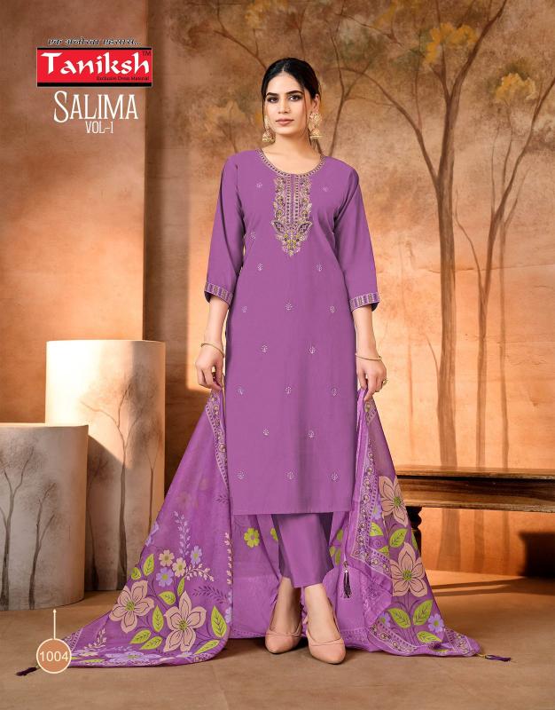 Taniksh Salima Vol 1 catalog w brand kurtis wholesale in mumbai