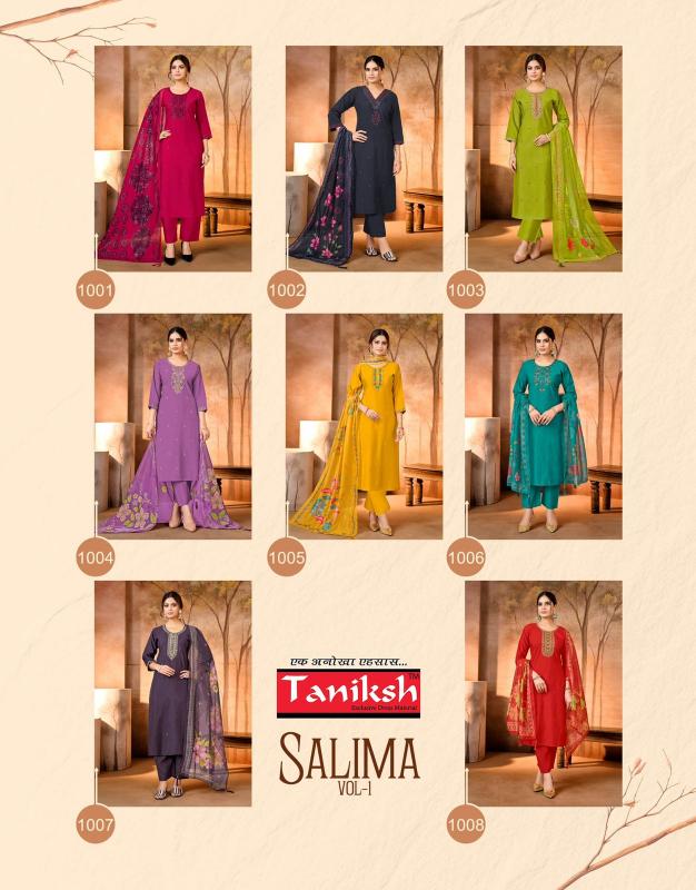 Taniksh Salima Vol 1 catalog w brand kurtis wholesale in mumbai