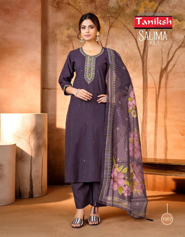 Taniksh Salima Vol 1 catalog w brand kurtis wholesale in mumbai