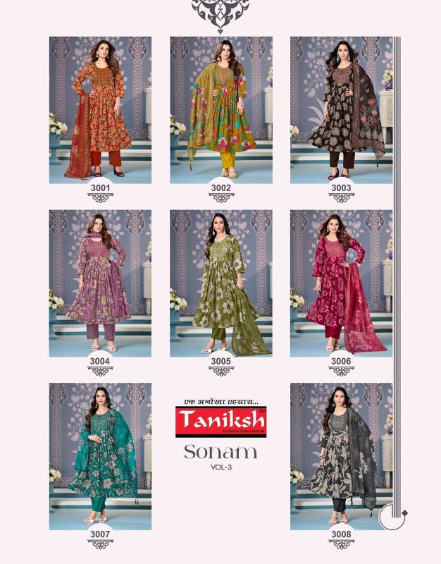 Taniksh Sonam vol 3 catalog indian kurti wholesale