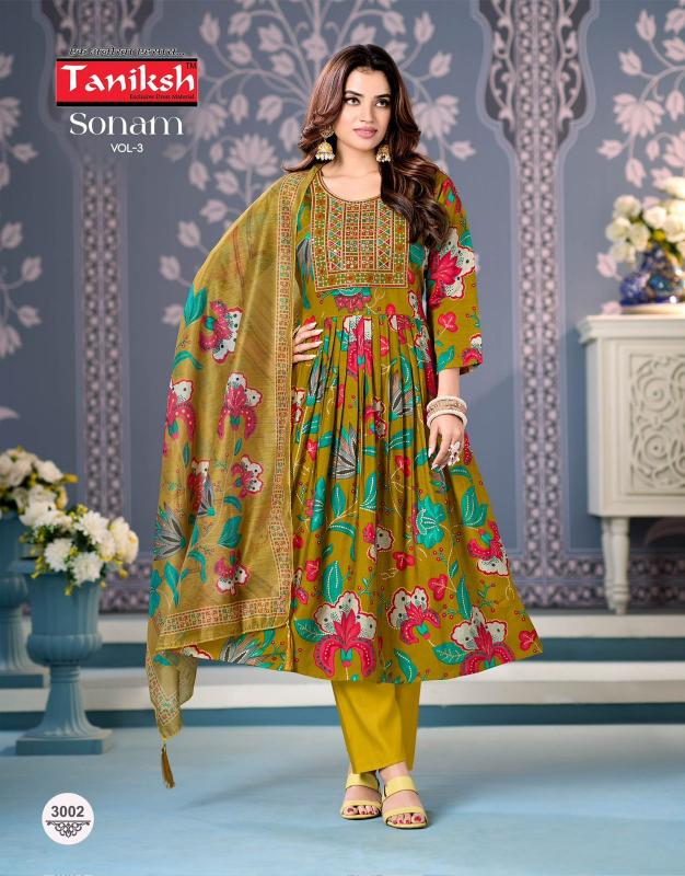 Taniksh Sonam vol 3 catalog indian kurti wholesale