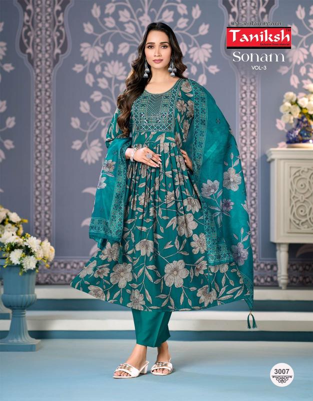 Taniksh Sonam vol 3 catalog indian kurti wholesale
