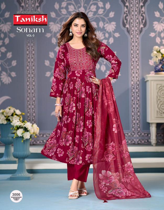 Taniksh Sonam vol 3 catalog indian kurti wholesale