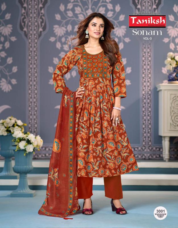 Taniksh Sonam vol 3 catalog indian kurti wholesale