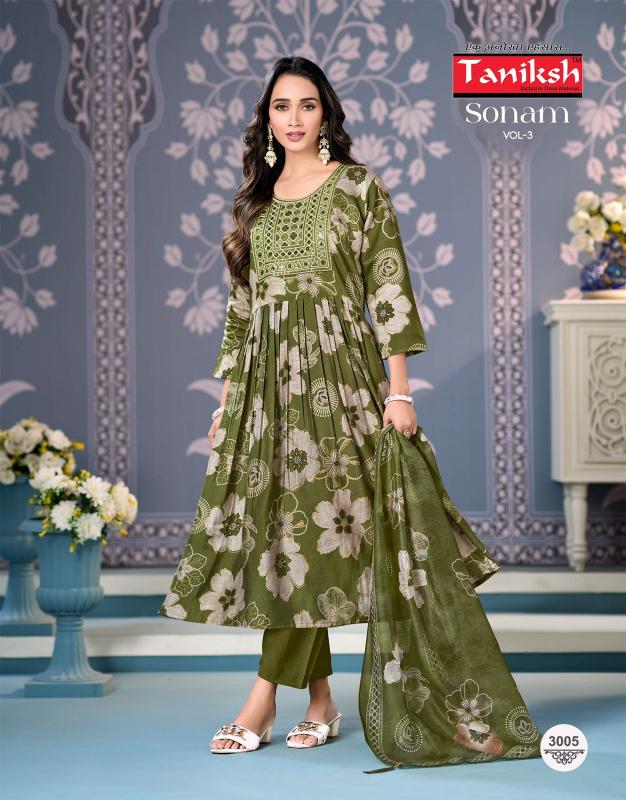 Taniksh Sonam vol 3 catalog indian kurti wholesale