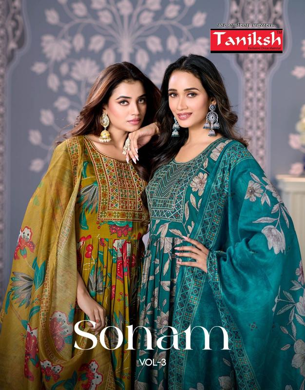 Taniksh Sonam vol 3 catalog indian kurti wholesale
