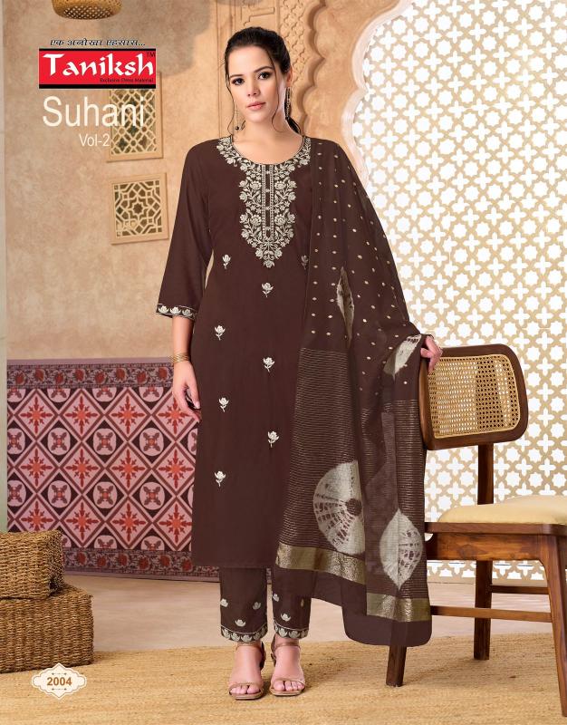 Taniksh Suhani vol 2 catalog wholesale kurti pant set