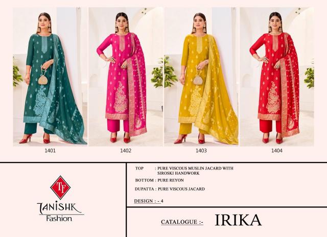 Tanishk Irika catalog wholesale salwar suits suppliers