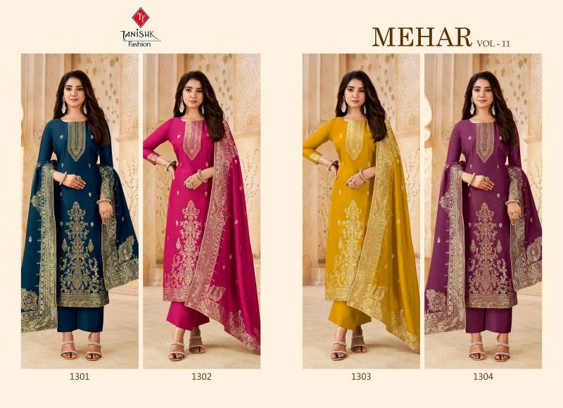 Tanishk Mehar Vol 11 catalog wholesale rate salwar kameez
