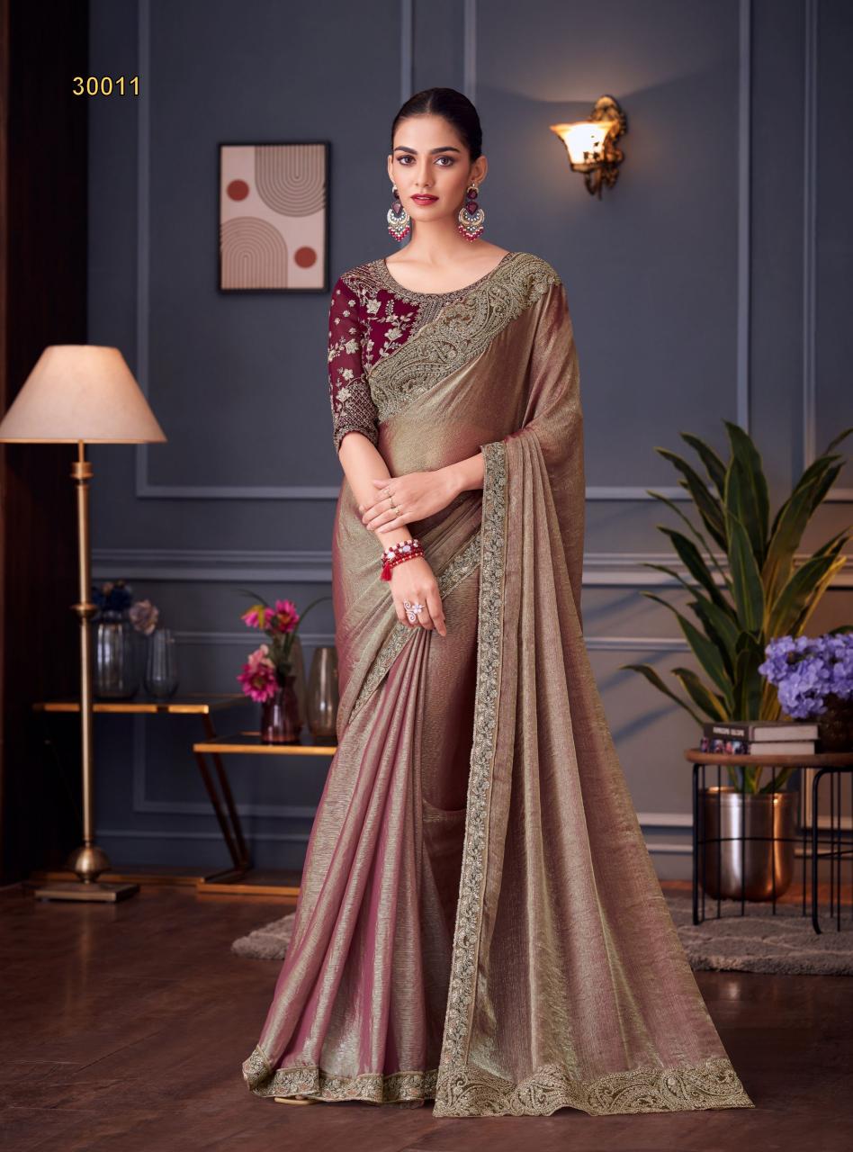 Tfh Silver Screen 20th catalog surat designer sarees wholesale price