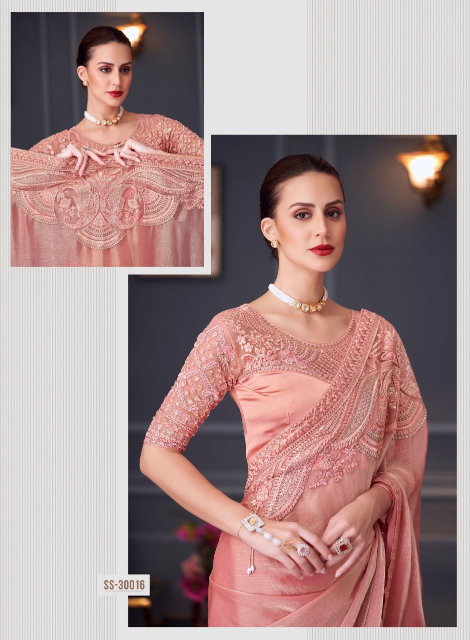 Tfh Silver Screen 20th catalog surat designer sarees wholesale price