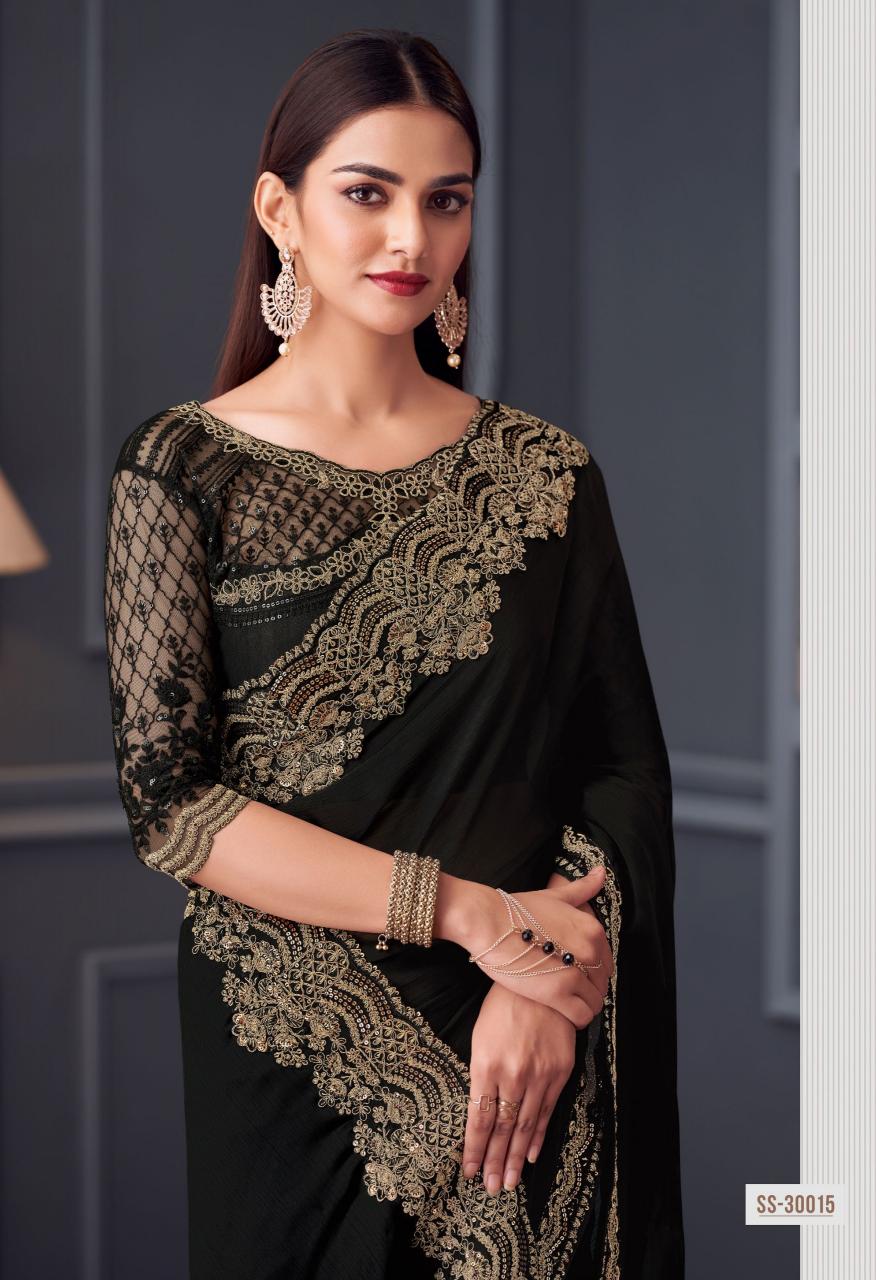 Tfh Silver Screen 20th catalog surat designer sarees wholesale price