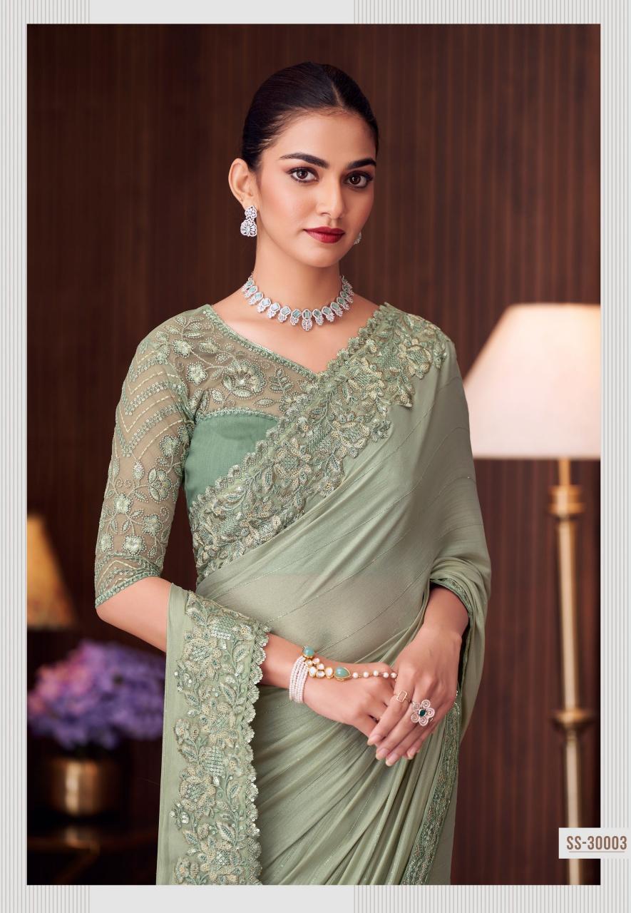 Tfh Silver Screen 20th catalog surat designer sarees wholesale price