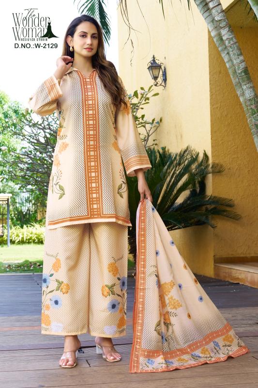 The Wonder Woman W 2129 catalog pakistani suits wholesaler