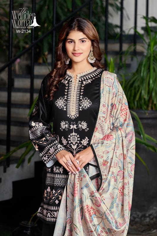 The Wonder Woman W 2134 catalog pakistani suits online wholesale