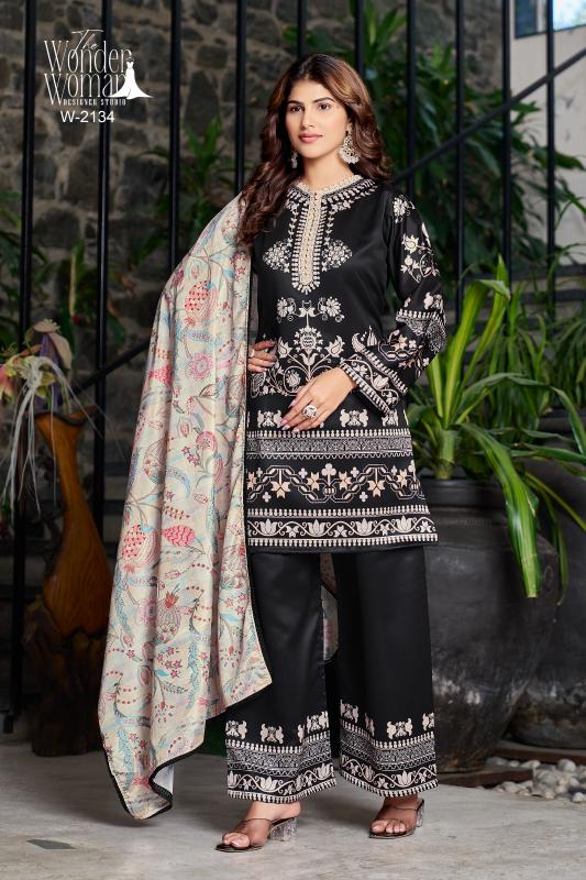 The Wonder Woman W 2134 catalog pakistani suits online wholesale
