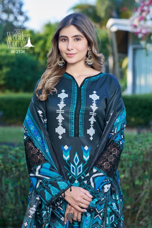 The Wonder Woman W 2136 catalog pakistani dress wholesale
