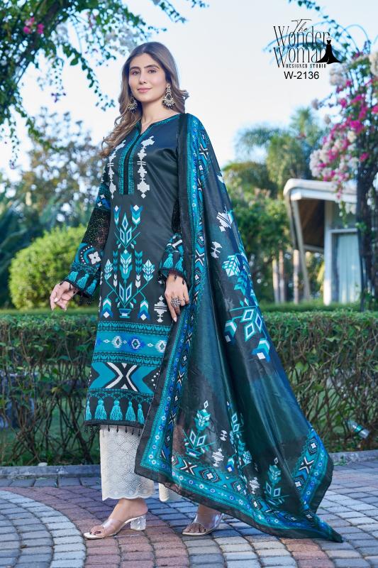 The Wonder Woman W 2136 catalog pakistani dress wholesale
