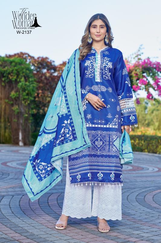 The Wonder Woman W 2137 catalog pakistani suits wholesaler in surat