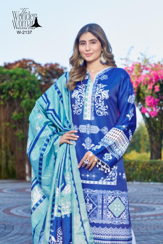 The Wonder Woman W 2137 catalog pakistani suits wholesaler in surat